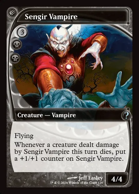 Sengir Vampire, Magic card MB2 129 — Mystery Booster 2 set