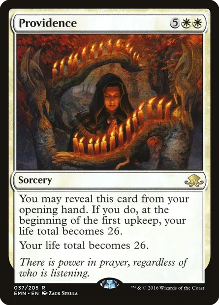 Providence, Magic card EMN 37 — Eldritch Moon set