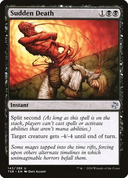 Sudden Death, Magic card TSR 143 — Time Spiral Remastered set