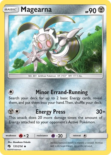 Magearna, Pokémon card LOT 131 — Lost Thunder set