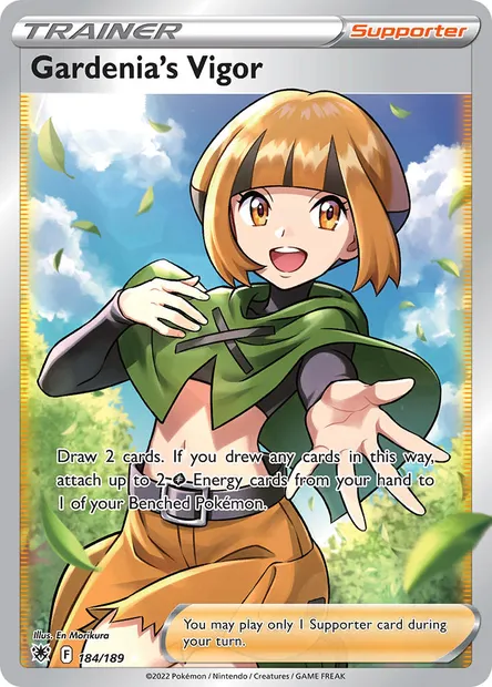 Gardenia's Vigor, Pokémon card ASR 184 — Astral Radiance set