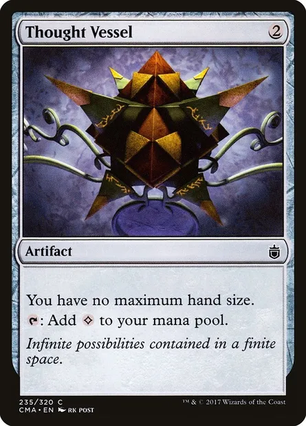 Thought Vessel, Magic card CMA 235 — Commander Anthology set