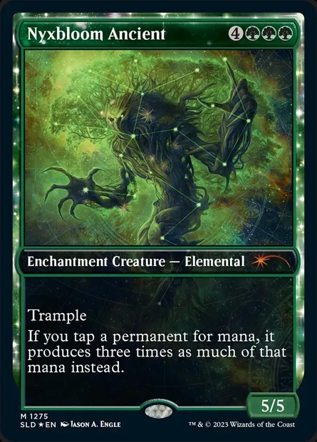 Nyxbloom Ancient, Magic card SLD 1275 — Secret Lair Drop set