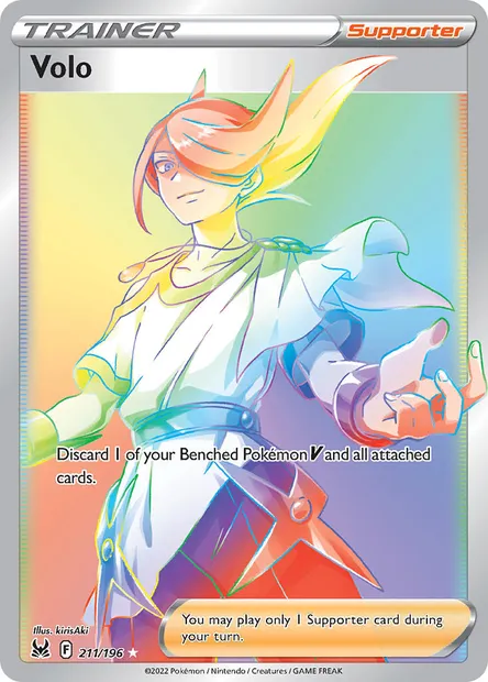 Volo, Pokémon card LOR 211 — Lost Origin set