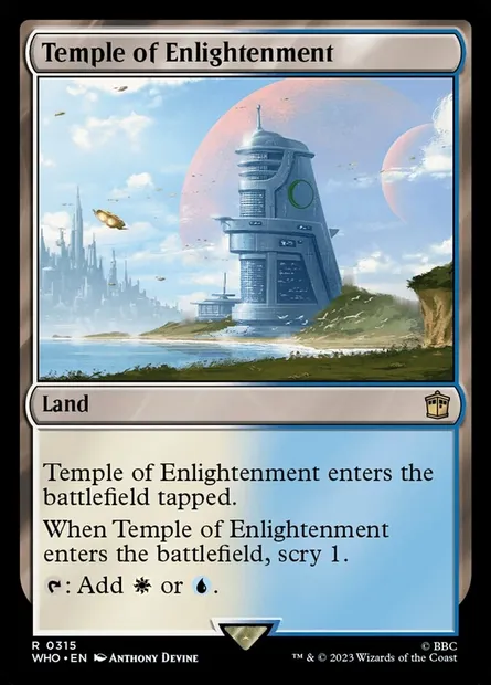 Temple of Enlightenment, Magic card WHO 315 — Doctor Who set