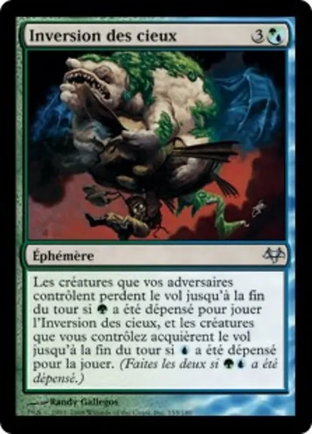 Inversion des cieux, carte Magic EVE 155 — extension Coucheciel