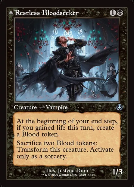 Cherchesang agité // Fêtard sanguinolent, carte Magic INR 463 — extension Innistrad Remastered