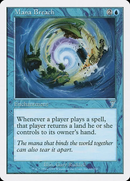 Mana Breach, Magic card 7ED 85 — Seventh Edition set