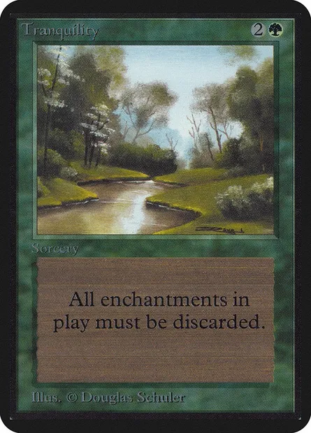 Tranquility, Magic card LEA 220 — Limited Edition Alpha set