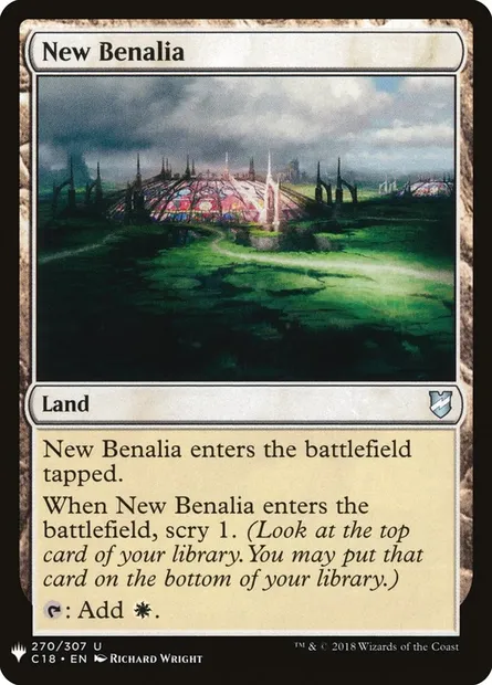 New Benalia, Magic card PLST C18-270 — The List set