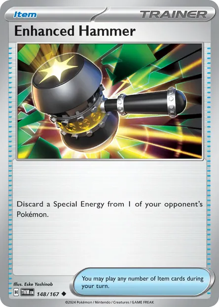 Enhanced Hammer, Pokémon card TWM 148 — Twilight Masquerade set