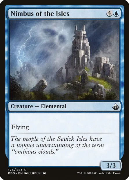 Nimbus of the Isles, Magic card BBD 124 — Battlebond set