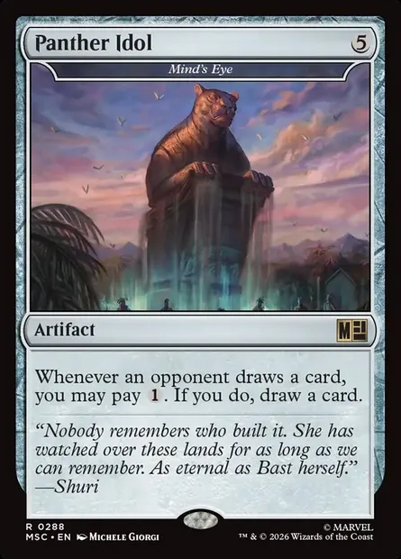 Mind's Eye, Magic card MSC 288 — Marvel Super Heroes Commander set