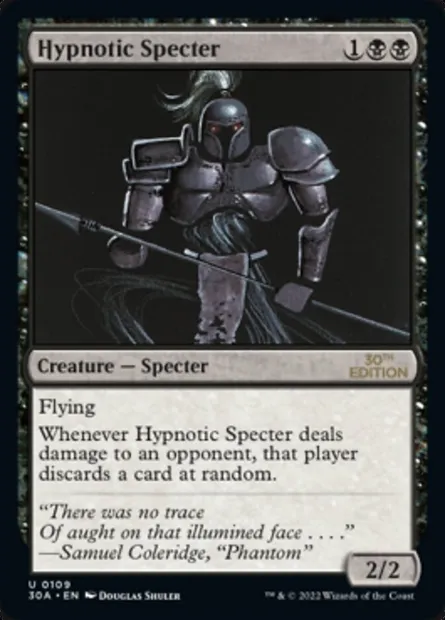 Hypnotic Specter, Magic card 30A 109 — 30th Anniversary Edition set