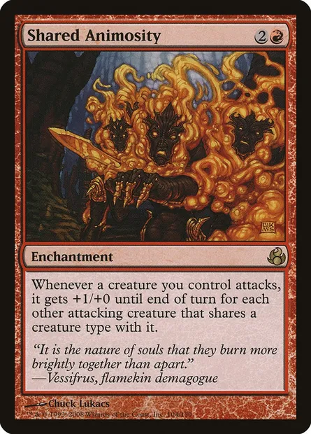 Shared Animosity, Magic card MOR 104 — Morningtide set