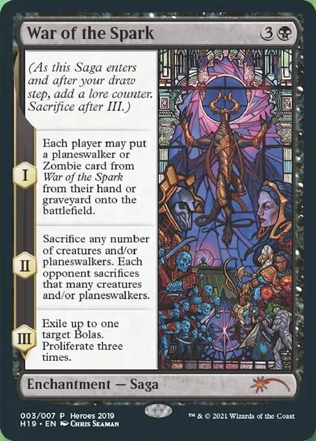 War of the Spark, carte Magic PH19 3 — extension 2019 Heroes of the Realm