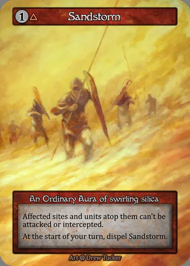 Sandstorm, Sorcery card ALP 283 — Alpha set