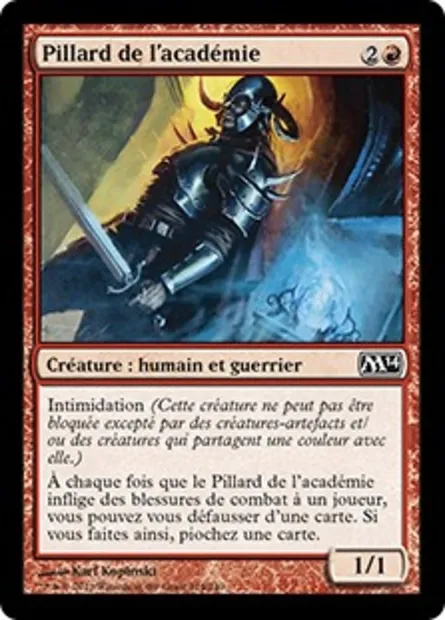 Pillard de l'académie, carte Magic M14 124 — extension Magic 2014