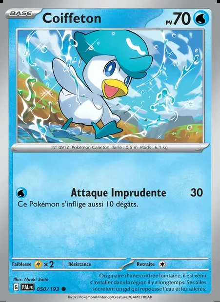 Coiffeton, carte Pokémon PAL 050 — extension Évolutions à Paldea