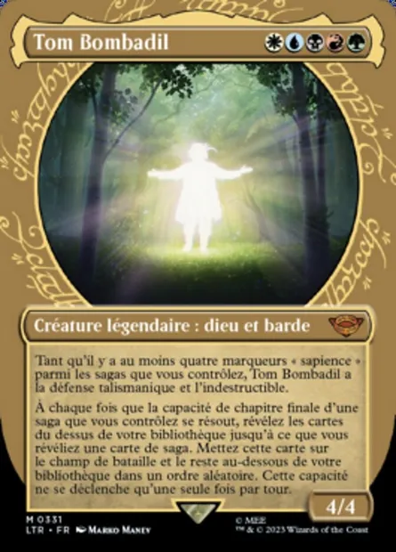 Tom Bombadil, carte Magic LTR 331 — extension Le Seigneur des Anneaux : chroniques de la Terre du Milieu
