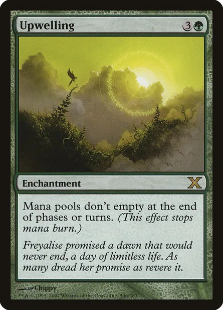 Upwelling, Magic card 10E 306 — Tenth Edition set