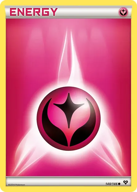 Fairy Energy, Pokémon card XY 140 — XY set