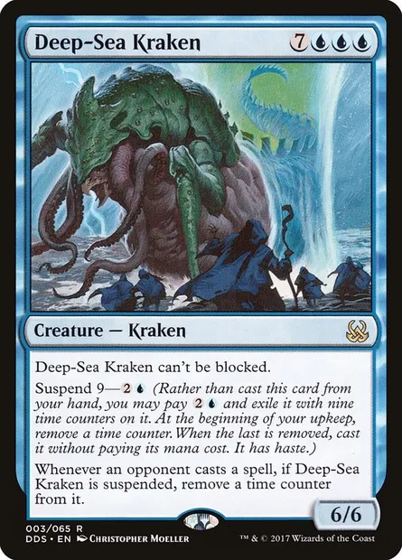 Deep-Sea Kraken, Magic card DDS 3 — Duel Decks: Mind vs. Might set