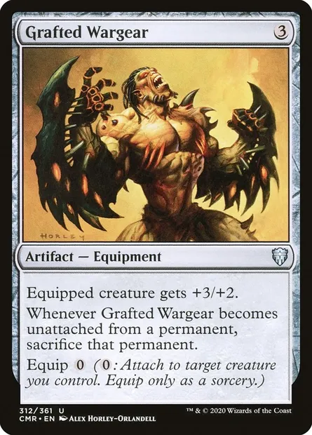 Grafted Wargear, Magic card CMR 312 — Commander Legends set