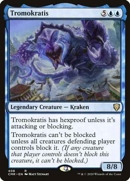 Tromokratis, Magic card CMR 408 — Commander Legends set