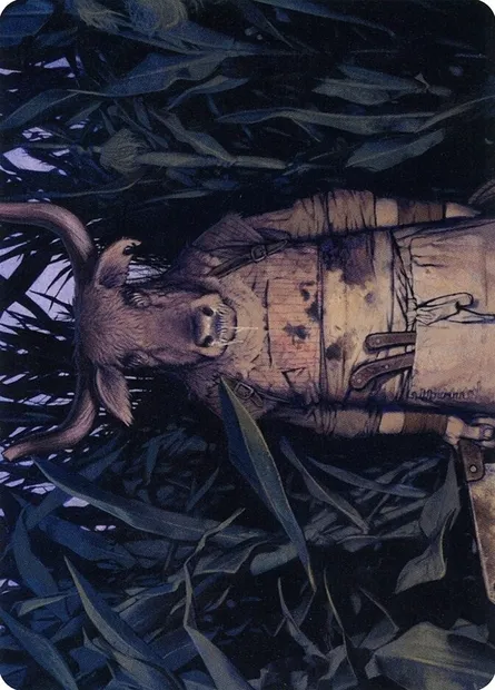Fleshtaker // Fleshtaker, carte Magic AMID 61 — extension Midnight Hunt Art Series