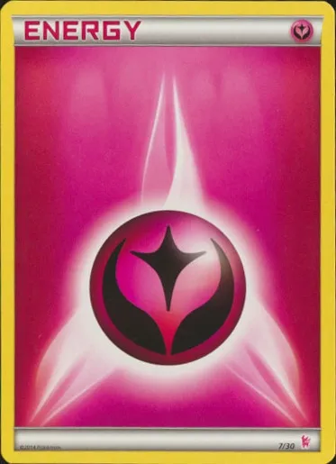 Énergie Fée, carte Pokémon TK6S 007 — extension XY Trainer Kit: Sylveon