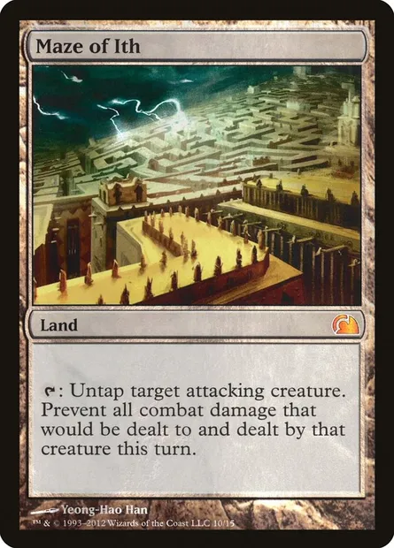 Labyrinthe d'Ith, carte Magic V12 10 — extension From the Vault: Realms