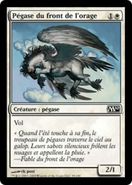 Pégase du front de l'orage, carte Magic M10 35 — extension Magic 2010