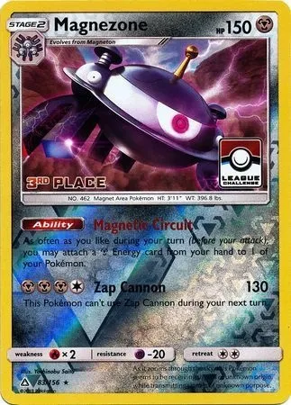 Magnézone, carte Pokémon LGP 083-4 — extension League Promos