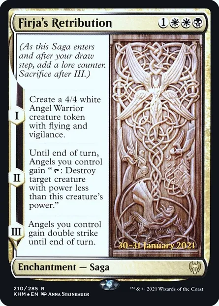 Châtiment de Firja, carte Magic PKHM 210s — extension Kaldheim Promos