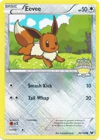 Évoli, carte Pokémon LGP 084-5 — extension League Promos