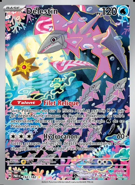 Délestin, carte Pokémon PAR 192 — extension Faille Paradoxe