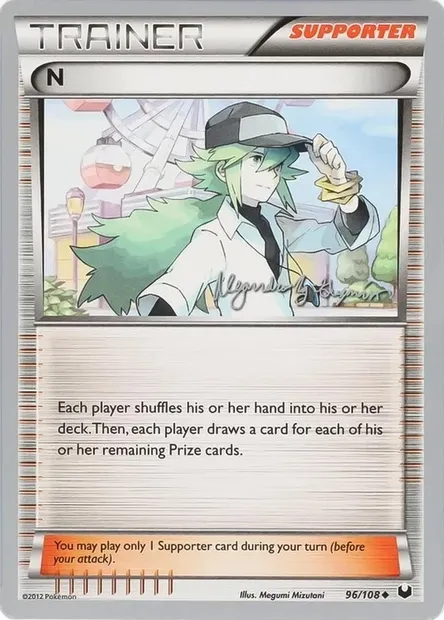 N, Pokémon card WCD15 096-4 — World Championship Decks 2015 set