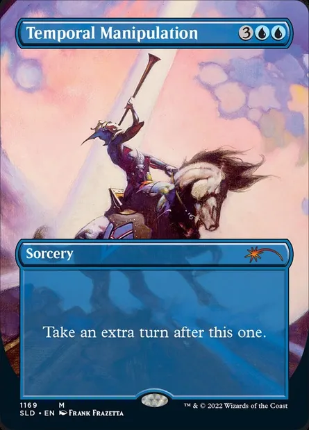 Manipulation temporelle, carte Magic SLD 1169 — extension Secret Lair Drop