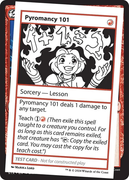 Pyromancy 101, Magic card MB2 566 — Mystery Booster 2 set