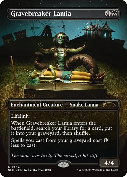 Gravebreaker Lamia, Magic card SLD 1643 — Secret Lair Drop set