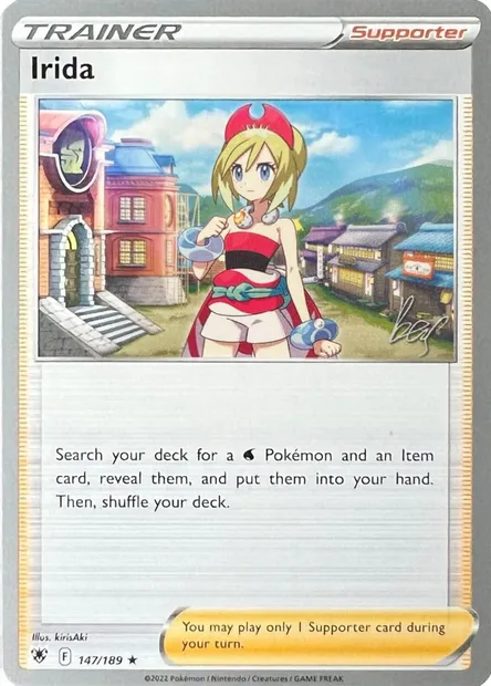 Nacchara, carte Pokémon WCD22 147s — extension World Championship Decks 2022