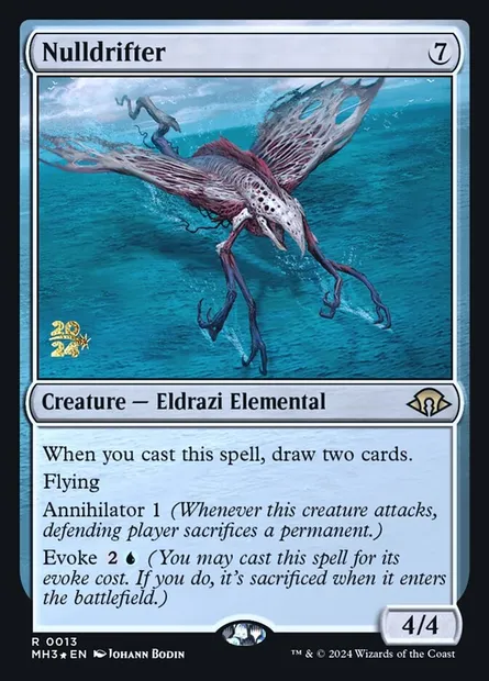 Nulldrifter, Magic card PMH3 13s — Modern Horizons 3 Promos set