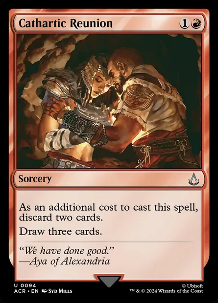 Cathartic Reunion, Magic card ACR 94 — Assassin's Creed set