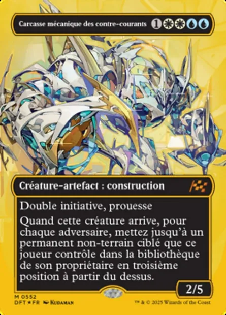 Carcasse mécanique des contre-courants, carte Magic DFT 552 — extension Aetherdrift