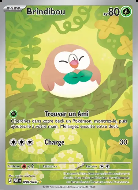 Brindibou, carte Pokémon POR 090 — extension Équilibre Parfait