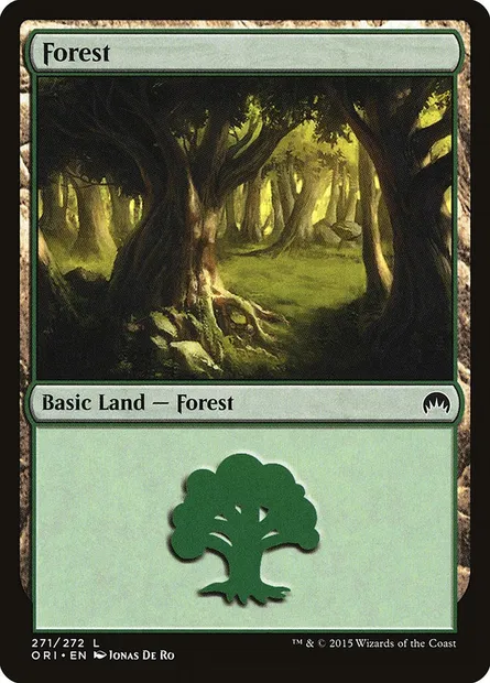 Forest, Magic card ORI 271 — Magic Origins set