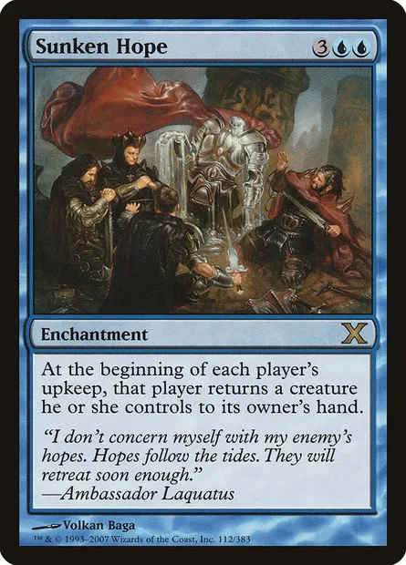 Sunken Hope, Magic card 10E 112 — Tenth Edition set