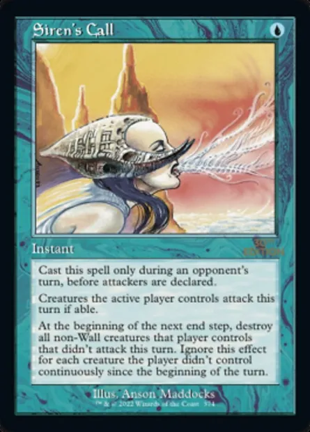 Siren's Call, Magic card 30A 374 — 30th Anniversary Edition set