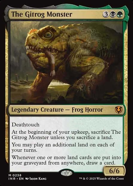 Le monstre de Gitrog, carte Magic INR 238 — extension Innistrad Remastered